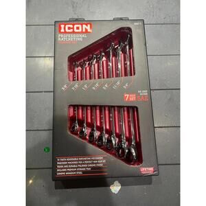 ICON:  Professional Ratcheting Wrench Set, SAE - 7pc  WRS-7 NEW!